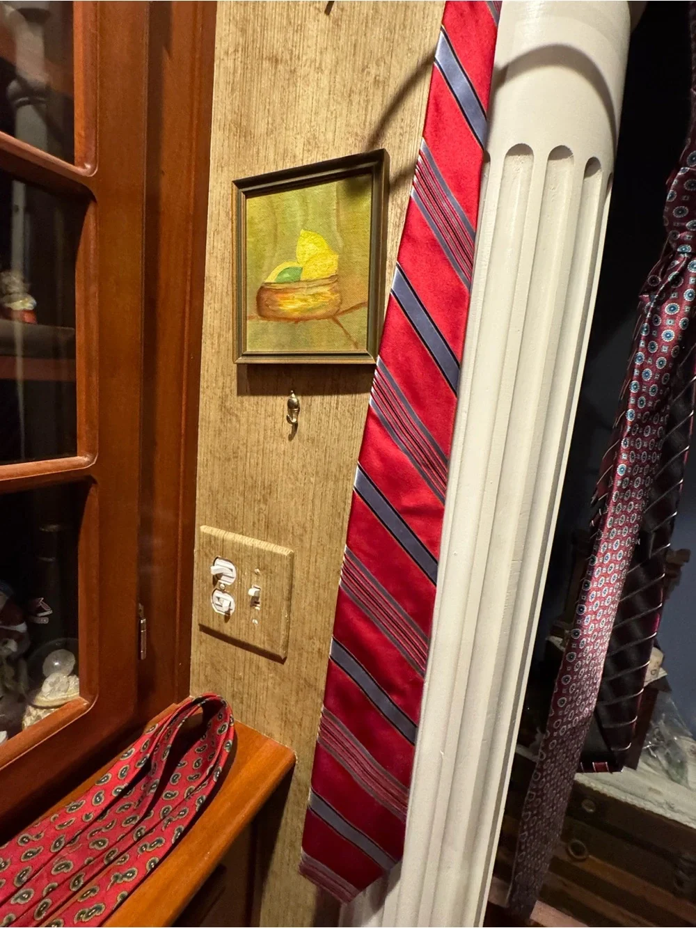 Men's Ties. Hilfiger, Beene, Van Heusen, and Andhurst- Four Ties